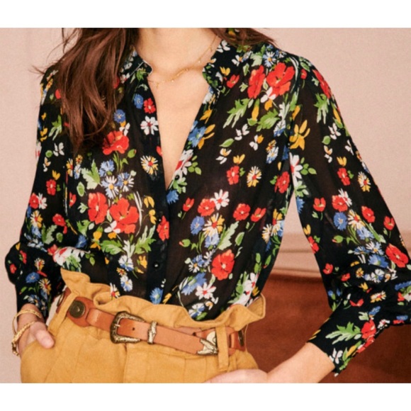 Sezane Tops - Sezane shirt size 40 (US 8)